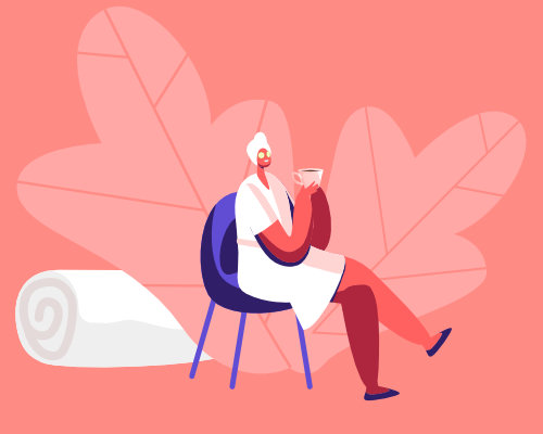 美容室 エステサロン タオル