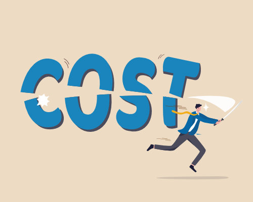 貸タオルのメリット 経費削減