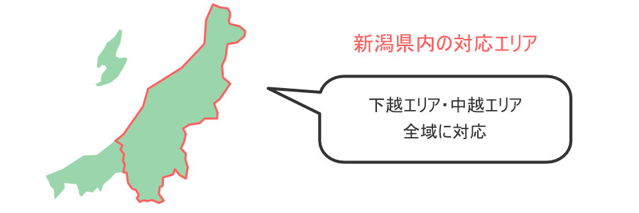おしぼりリース対応エリア